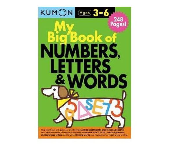 My Big Book of Numbers, Letters and Words Bind Up (Paperback / softback)