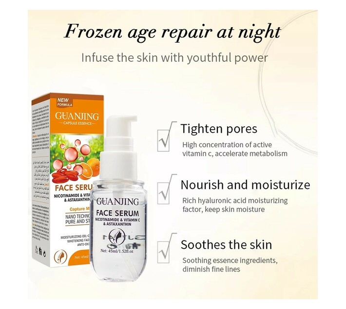 Guanjing Nicotinamide Vitamin C And Astaxanthin Face Serum 45ml Makro