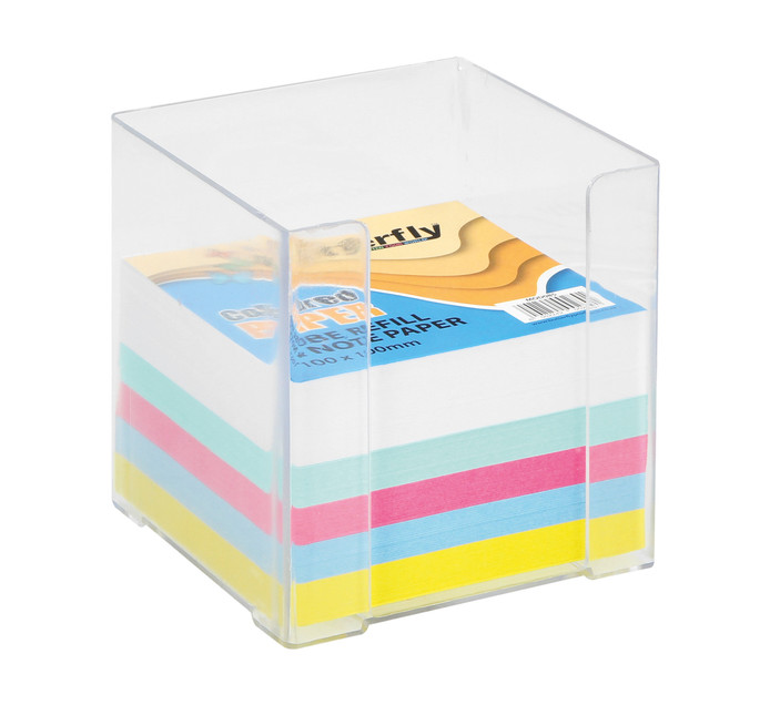 Butterfly Memo Refill + Holder Each Cubes & Accessories Sticky