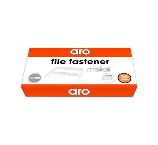 ARO File Fasteners 50-Pack 