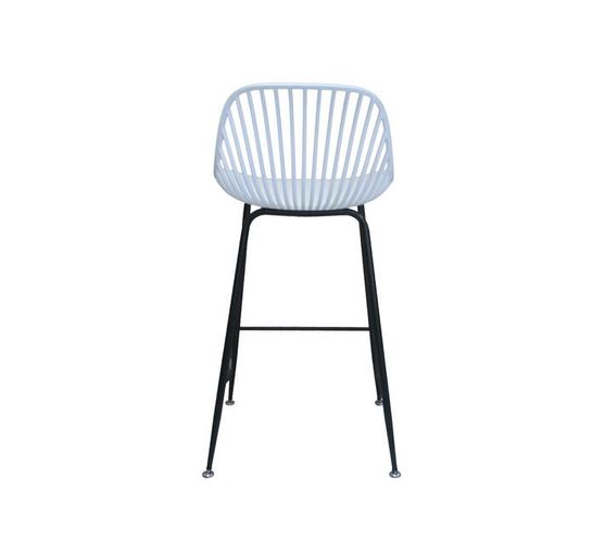 Tropea Bar / Kitchen stools - White (Set of 2)