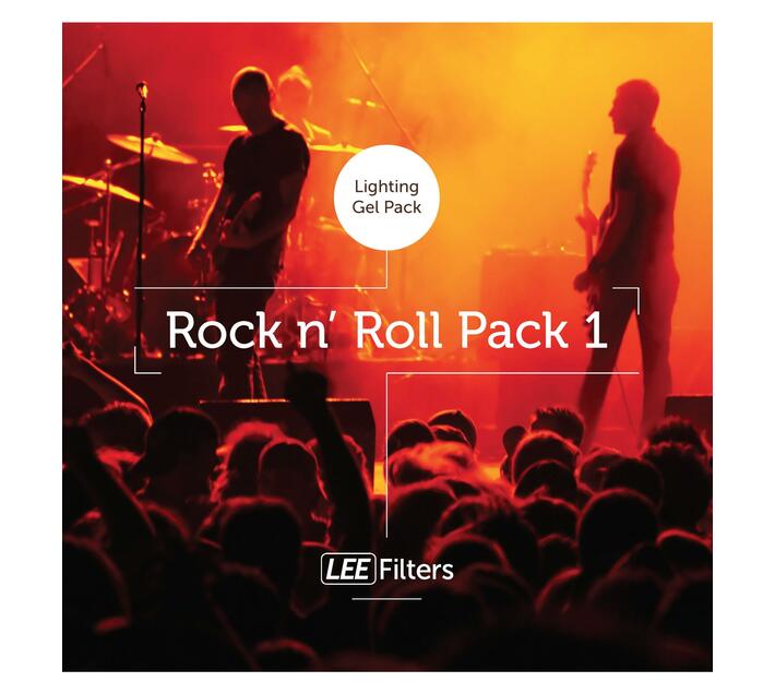 Lee Filters Rock n' Roll 1 Music Pack - Photographic Lighting Filter Packs