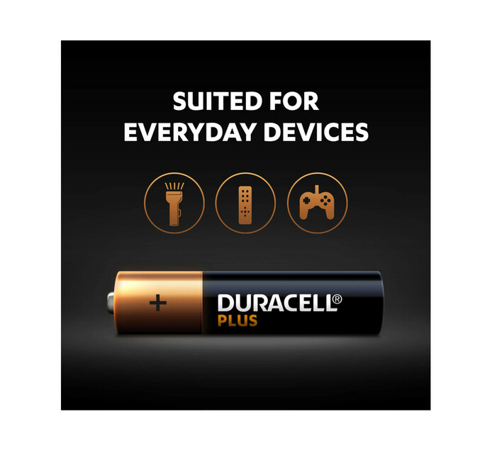 Duracell Plus Power AAA 16Pack Alkaline Batteries Batteries