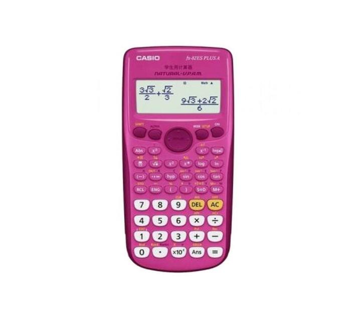 Casio FX82 ZA Plus Calculator Pink Makro