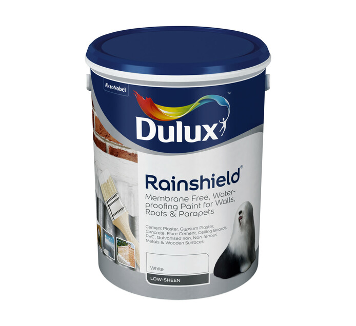 Dulux 5l Rainshield Waterproof Paint Waterproofing and Sealants