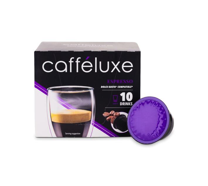 Caffeluxe Espresso Roast Ground Single Serve NESCAFÉ® Dolce Gusto