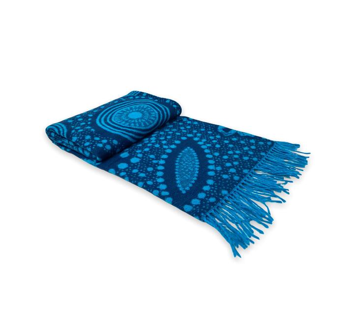Aranda My Africa Zulu Beads Blanket Throw Royal/Aquamarine Makro