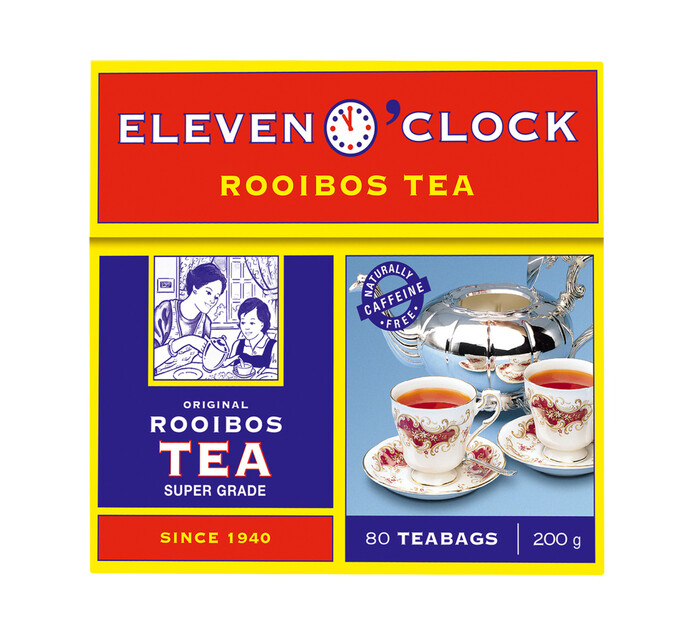 ELEVEN O CLOCK TEABAGS 80'S, ROOIBOS | Makro