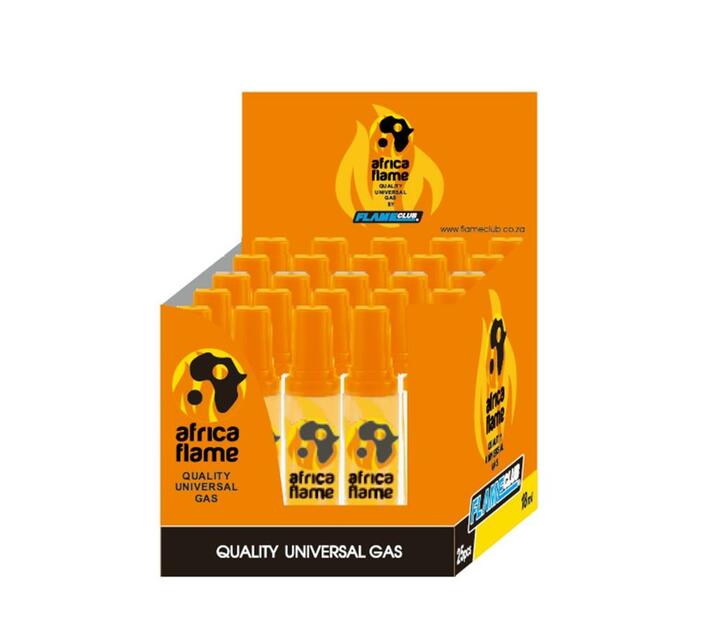 25 pack Africa Flame Gas Refill 18ml Makro