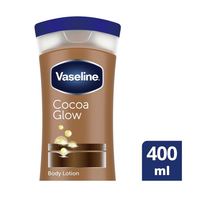 VASELINE BODY LOTION 400ML, COCOA GLOW Makro