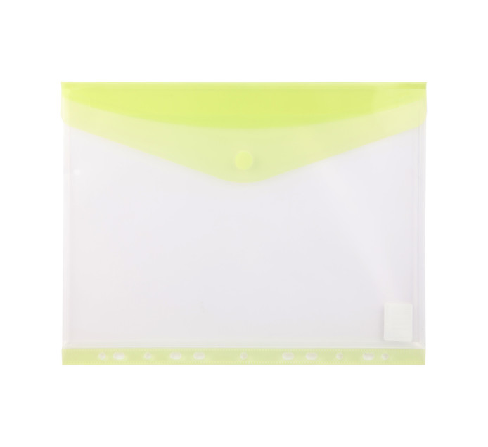 Kenzel A4 Side Load Punched Carry Folder Orange Each Makro