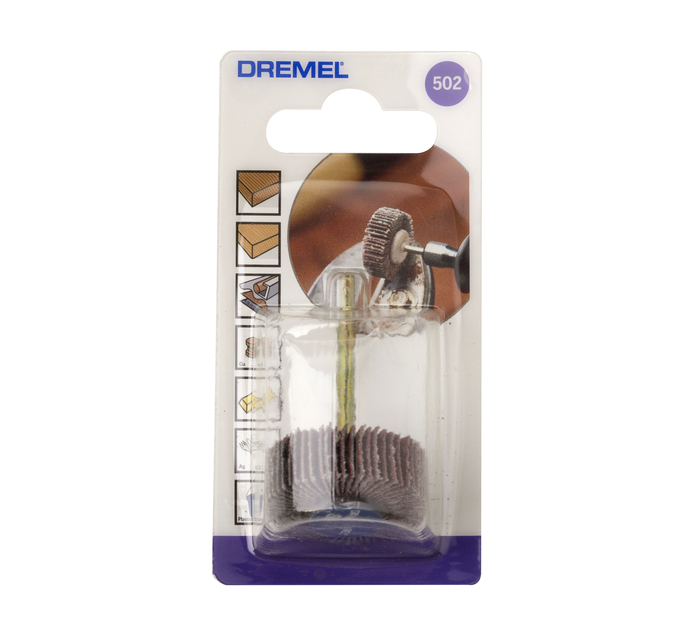 Dremel 28.6MM x 80 Grit Flap Wheel Makro