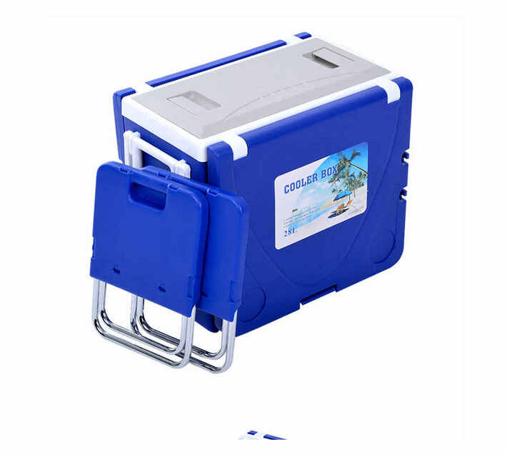 Folding Table Chair SetBlue28L Cooler Box Makro