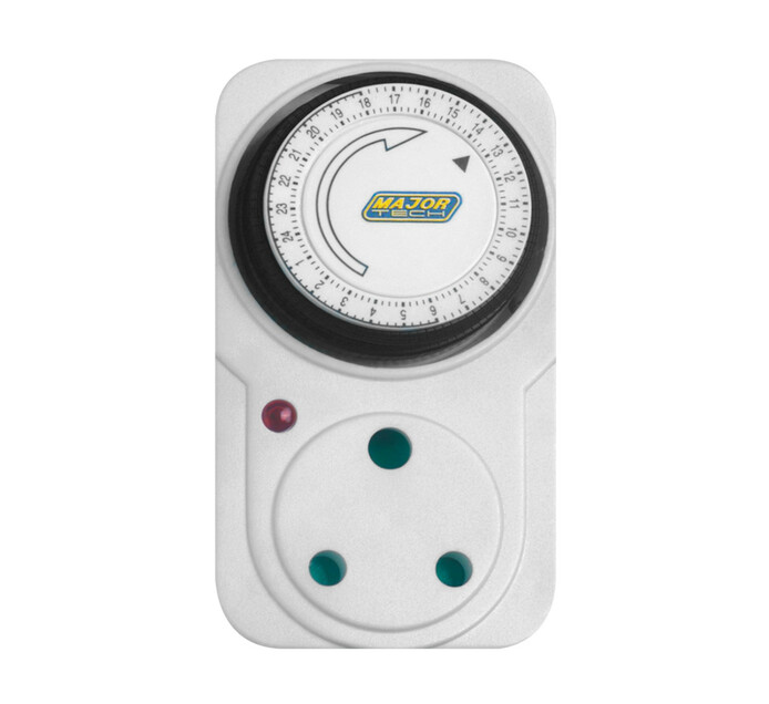 Major Tech Analogue 24Hour Timer Makro