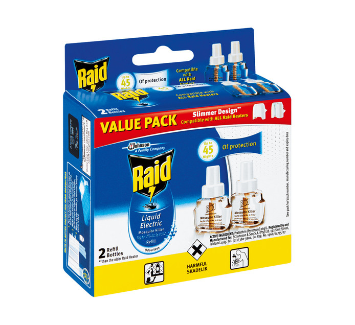Raid Electric Refill insect Killer (12 x 2 x 33ml)
