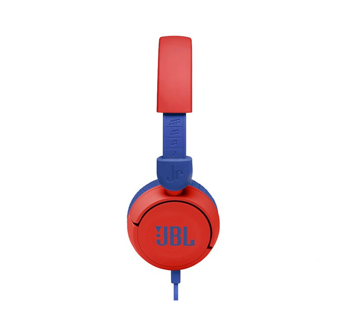 JBL JR310 Wired OnEar Kids Headphones With Mic Red Makro
