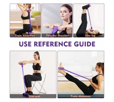 Exercise Pull Reducer Elastic Workout Equipment Purple Small Exercise Equipment Small Exercise Equipment Exercise Equipment Exercise Fitness Sports Outdoor Travel Makro Online Site