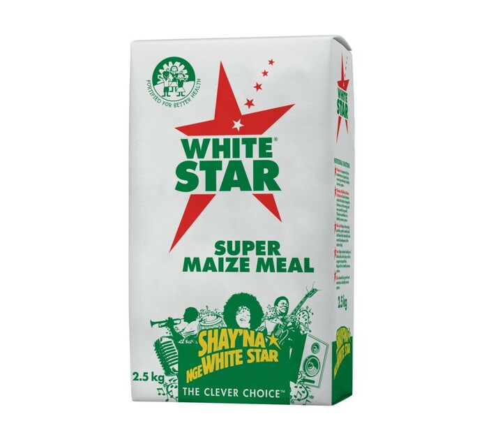 White Star Super Maize Meal (1 x 2.5kg)
