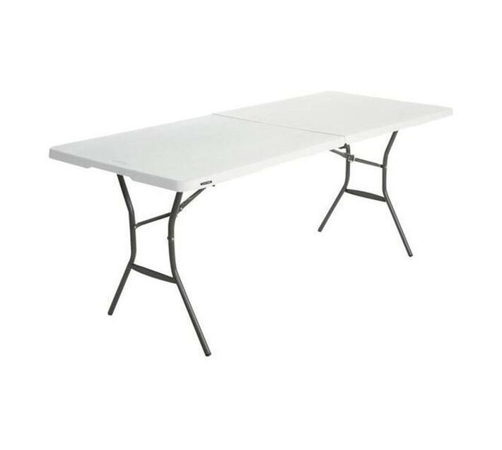 180cm BIFOLD TABLE WHITE Makro