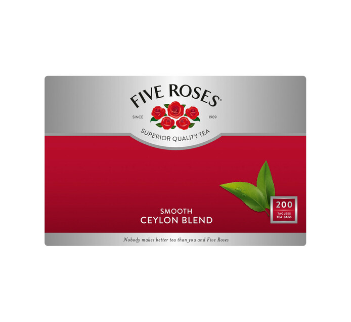 Five Roses Tagless Teabags (200's)