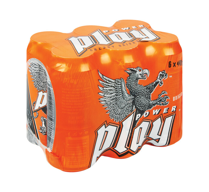 Power Play Energy Drink Regular (24 x 440ml) Makro