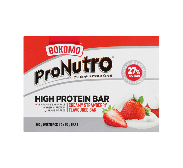 Pronutro High Protein Bar All variants (12 x 50g x 4) Makro