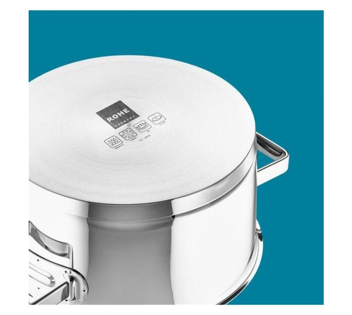 ROHE Casserole Pot Classic Stewing Pot Stove Top & Oven Safe "Chiara