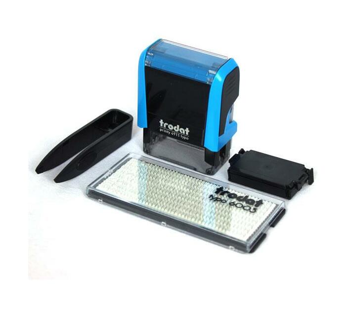 Trodat Typo Printy DIY Kit 3mm 3 Lines Of Text Clothing Marker Makro