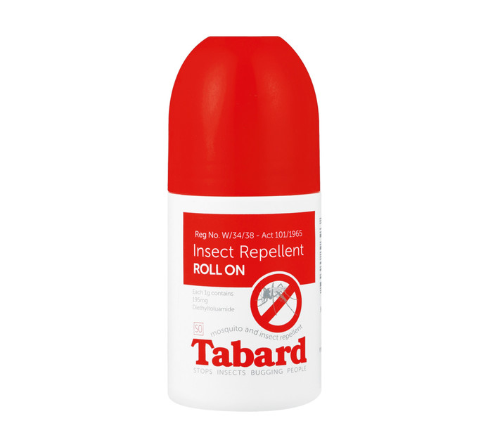 Tabard Insect Repellent RollOn RollOn (1 x 70 ml) Stick Repellents