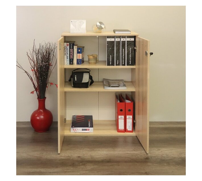 Denver Office Furniture 2 Door 2 Shelf Filing with Lockable