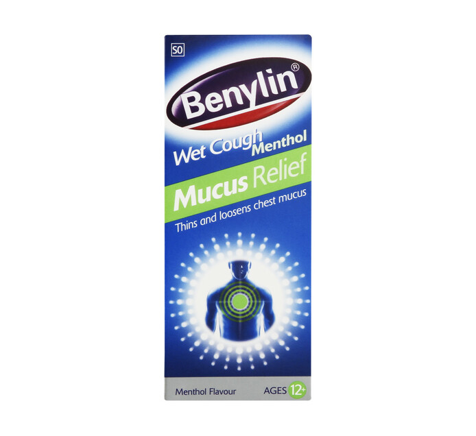 Benylin Cough Mixture Menthol Mucus (1 x 100ml)