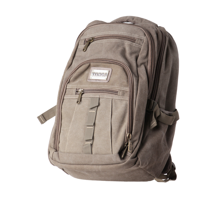 Tosca Laptop Backpack Canvas 