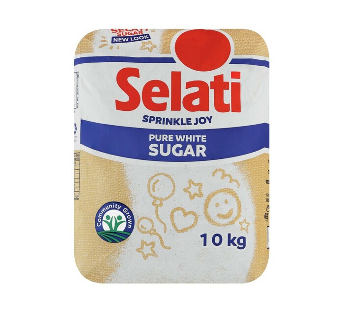 Selati White Sugar (1 x 10kg) Makro