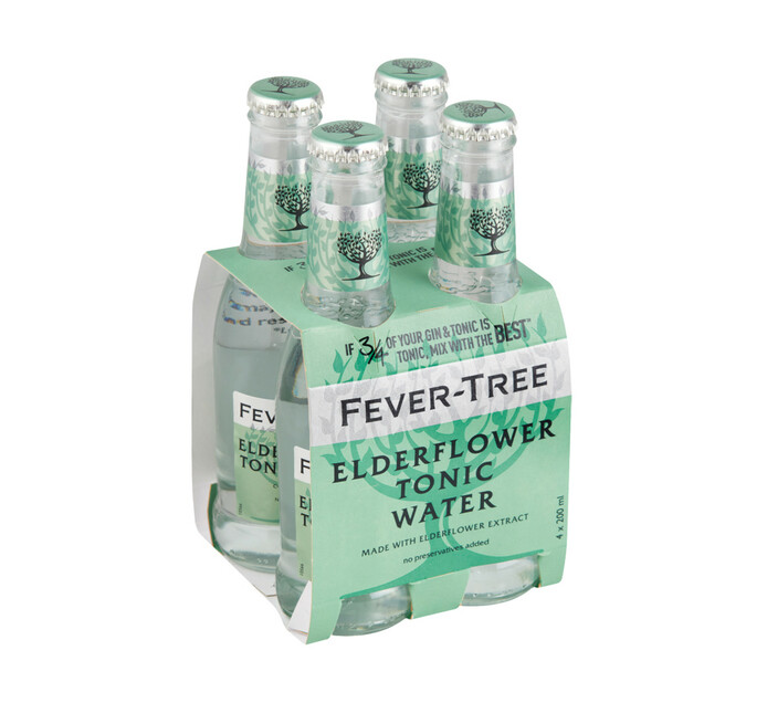 Fever Tree Elderflower Tonic NRB (4 x 200ml) Makro