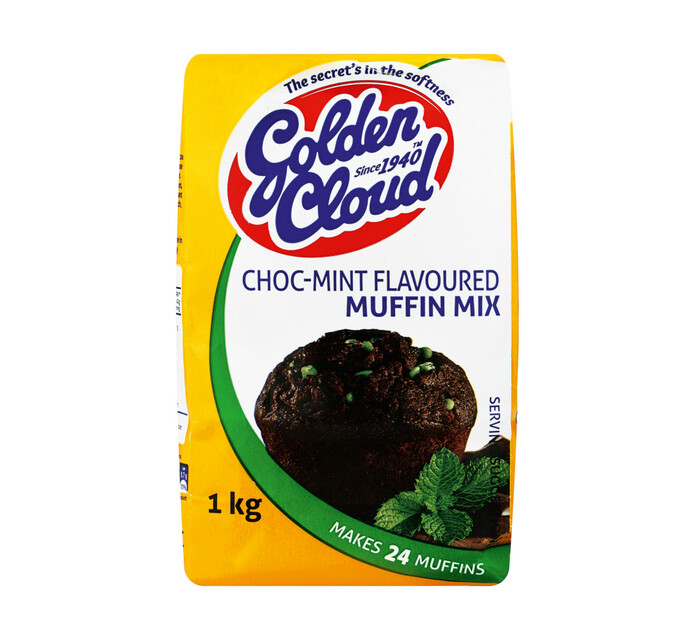 Golden Cloud Muffin Mix Choc Mint (1 x 1kg)