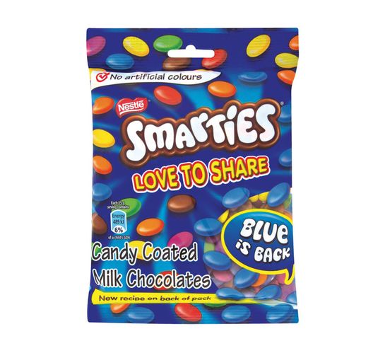 Nestle Smarties Bag Chocolates (1 x 280g)
