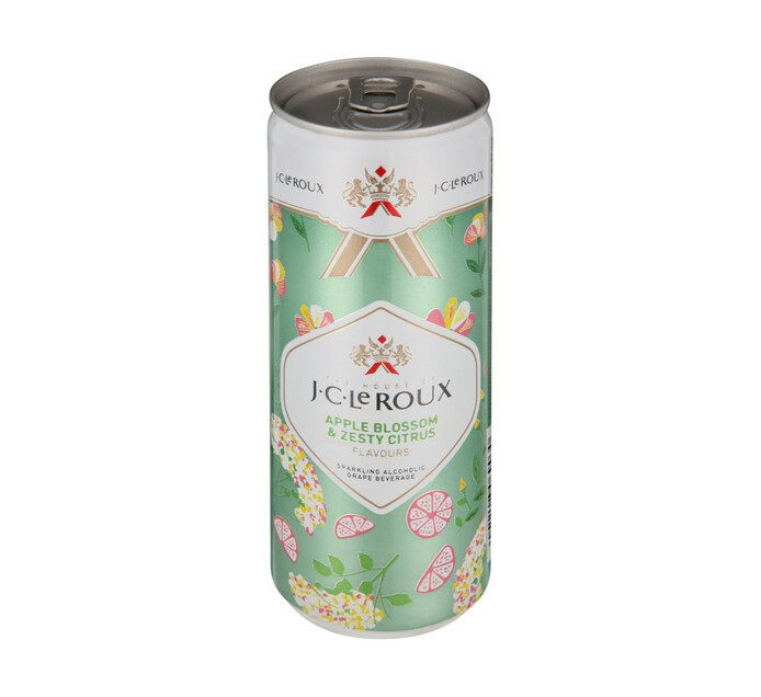 Jc Le Roux Apple Blossom & Zesty Citrus Cans (24 x 250 ml) Makro