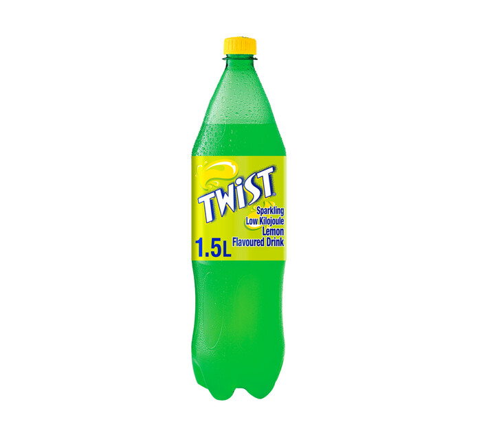 Twist Lemon () CSD Soft Drink Pet 2L Non Returnable Bottles Cold