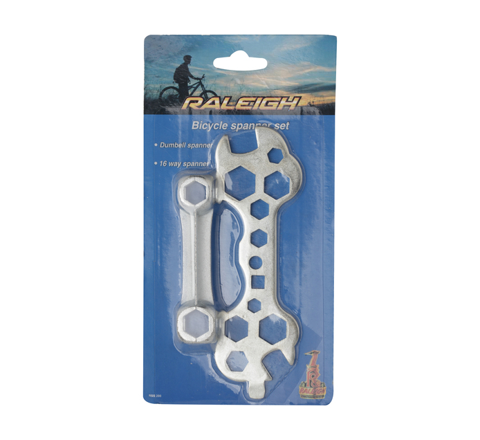 Raleigh Bicycle Spanner Set Makro