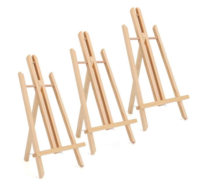 Wooden Easel Studio AFrame Display 175cm Makro