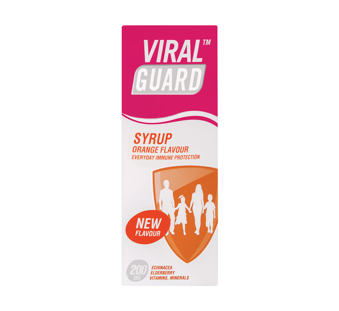 VIRAL GUARD Guard Syrup Orange (1 x 200ml) Coughs & Colds Coughs
