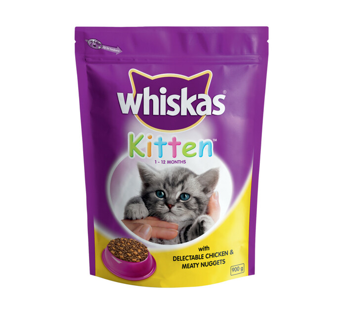 WHISKAS KITTEN 900G, DELECTABLE CHICKEN Makro