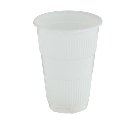 ARO Plastic Cups White 350ml (1 x 50's)