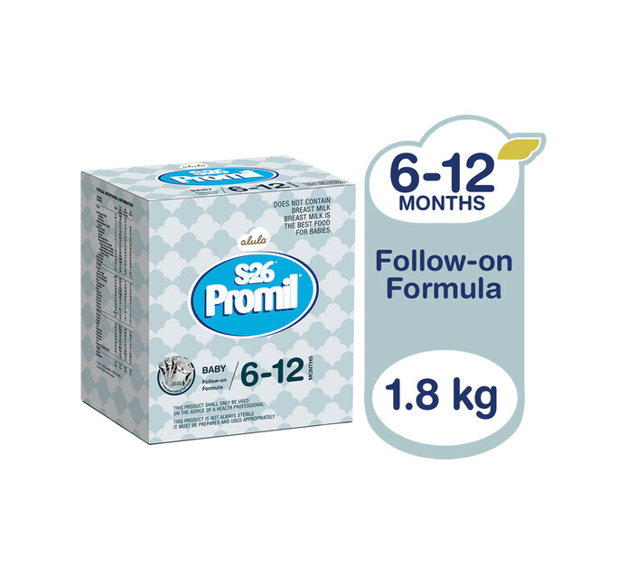 S26 Promil 2 Infant Milk Formula Carton (1 x 1.8kg) Makro