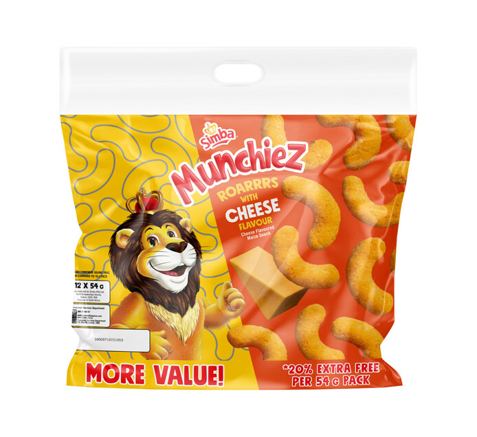 Simba Chip Cheese (12 x 54g) Makro