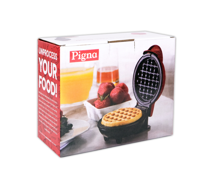 Pigna Mini Waffle Maker South African Plug 10cm Cooking Area Makro