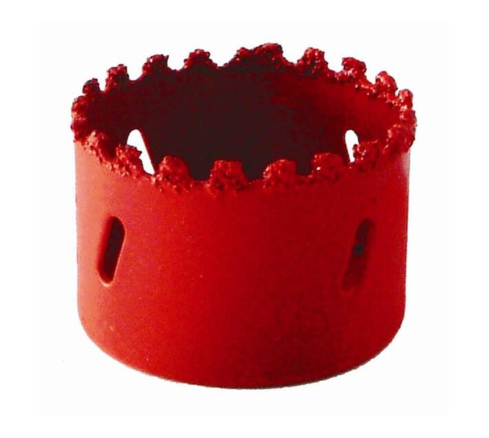 Hole Saw Carbide Grit 64mm - Red