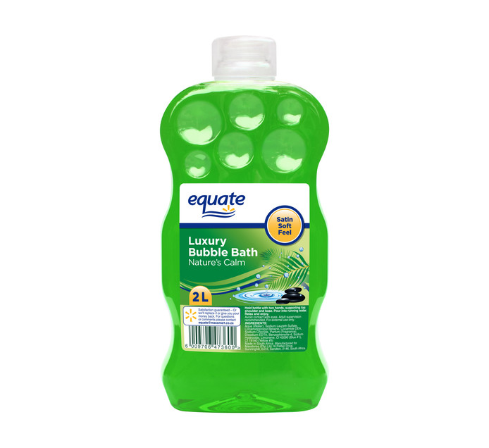 Equate Bubble Bath Natures Calm (1 x 2lt) Bath additives Bath