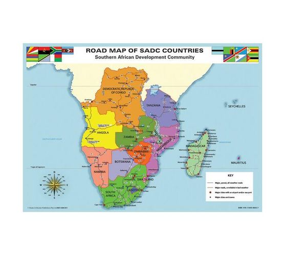 SADC countries (Wallchart)