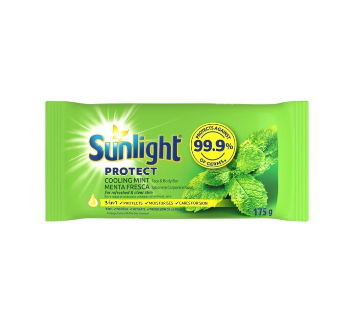 SUNLIGHT BATH SOAP 175G, COOL MINT Makro